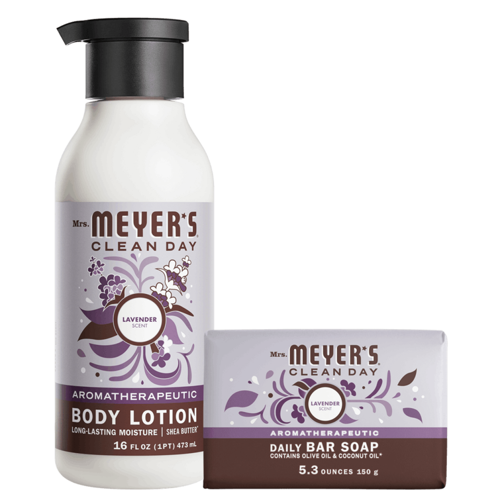 Lavender Bar Soap & Body Lotion Set
